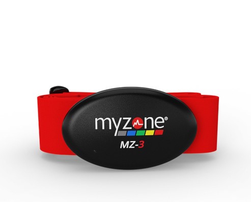 Myzone belt heart rate monitor