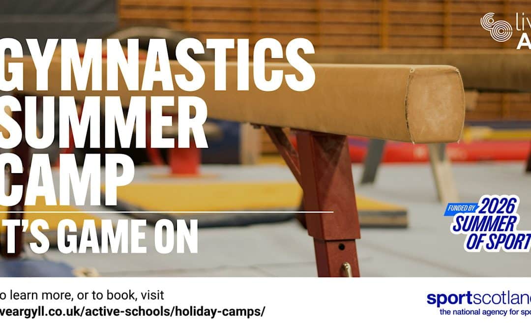 Week 2-Dunoon-3 Day Play Gym Sessions(18mths-5yrs)- Summer of Sport Camp