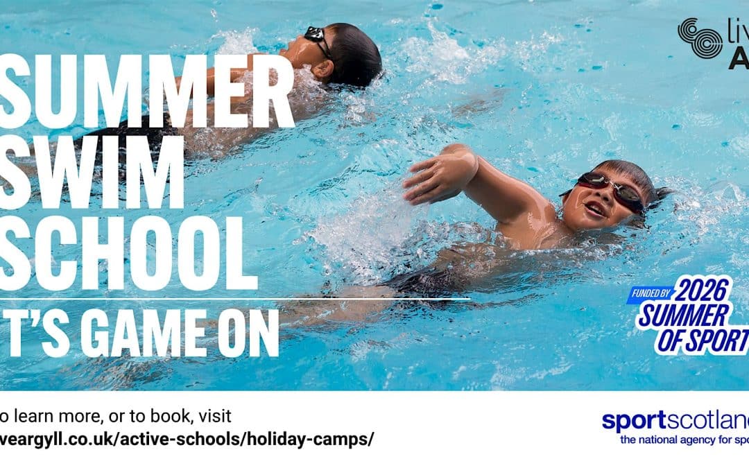 Campbeltown Swim School –  3rd – 5th August – 2026 Summer of Sport